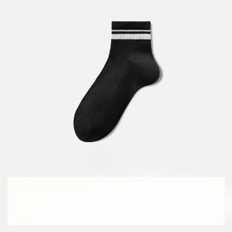 Women's Spring and Summer Thin Pure Cotton Mesh Boneless Sports Socks