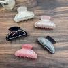French Rhinestone Acrylic Claw Clip for Women - Elegant Bun and Hair Accessory