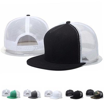 Fashion Unisex Cap Acrylic Plain Snapback Hat High Quality Adult Hip Hop Baseball Cap Men Women Mesh Cap Outdoor Leisure Basebal