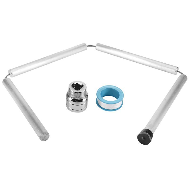 Durable-RV Water Heater Magnesium- Flexible Anode Rod 3/4 NPT Threaded Belt Hex Sleeve Tool Water Heater Anode Magnesium- Rod