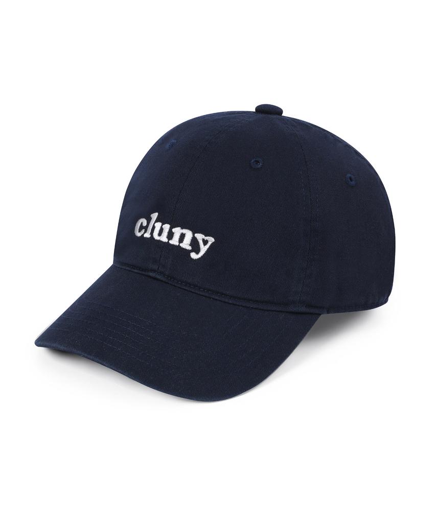 CLUNY Cluny Logo Ball Cap - Navy