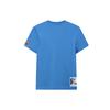 Fila Letter Print Round Neck Short Sleeve T-Shirt Men Tops Blue F11M128117FRB
