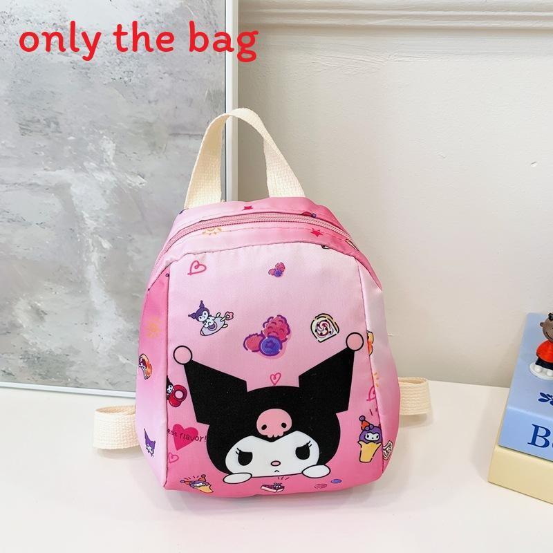 Disney Mickey Minnie Hello Kitty Kuromi My Melody Pattern Children Backpack For Kindergarten Kids