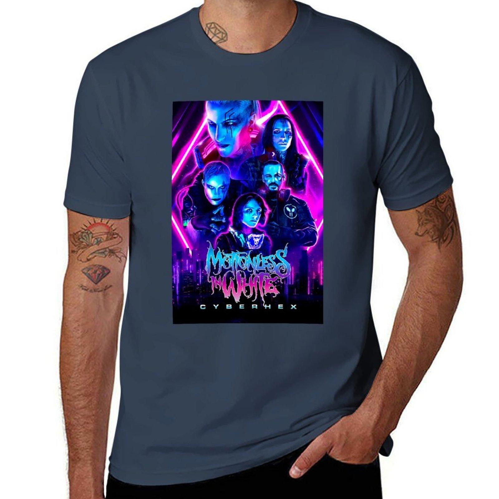 Motionless In White Music Tshirt Water Resistant Casual Tshirt S