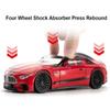 1:22 300SL SL63 Model Toy Super Car Light Sound Pull Back Doors Opened Shock Absorption Sports Cars Models Ornaments Gifts