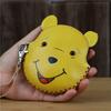 First Layer Vegetable Tanned Cowhide Creative Bear Change Bag Key Change Coin Simple Cartoon Handbag Small Gift