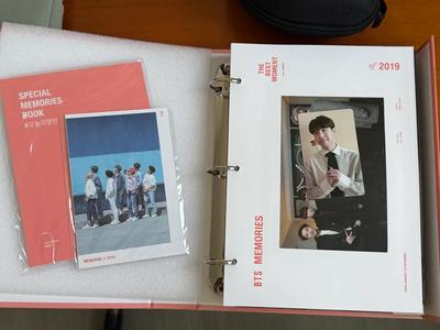 BTS Bangtan 2019 Memories Divide DVD J-Hop Lake Stone Used
