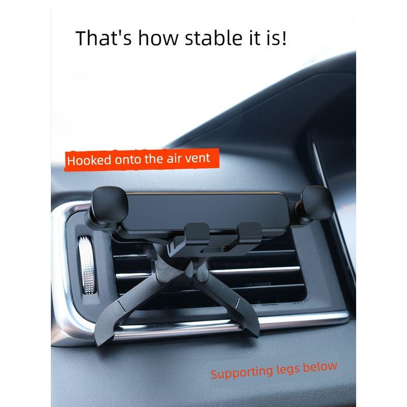 Mobile Phone Car Mount 2026 New Model Car Air Vent Navigation-Specific Multifunctional Car Hook Phone Holder