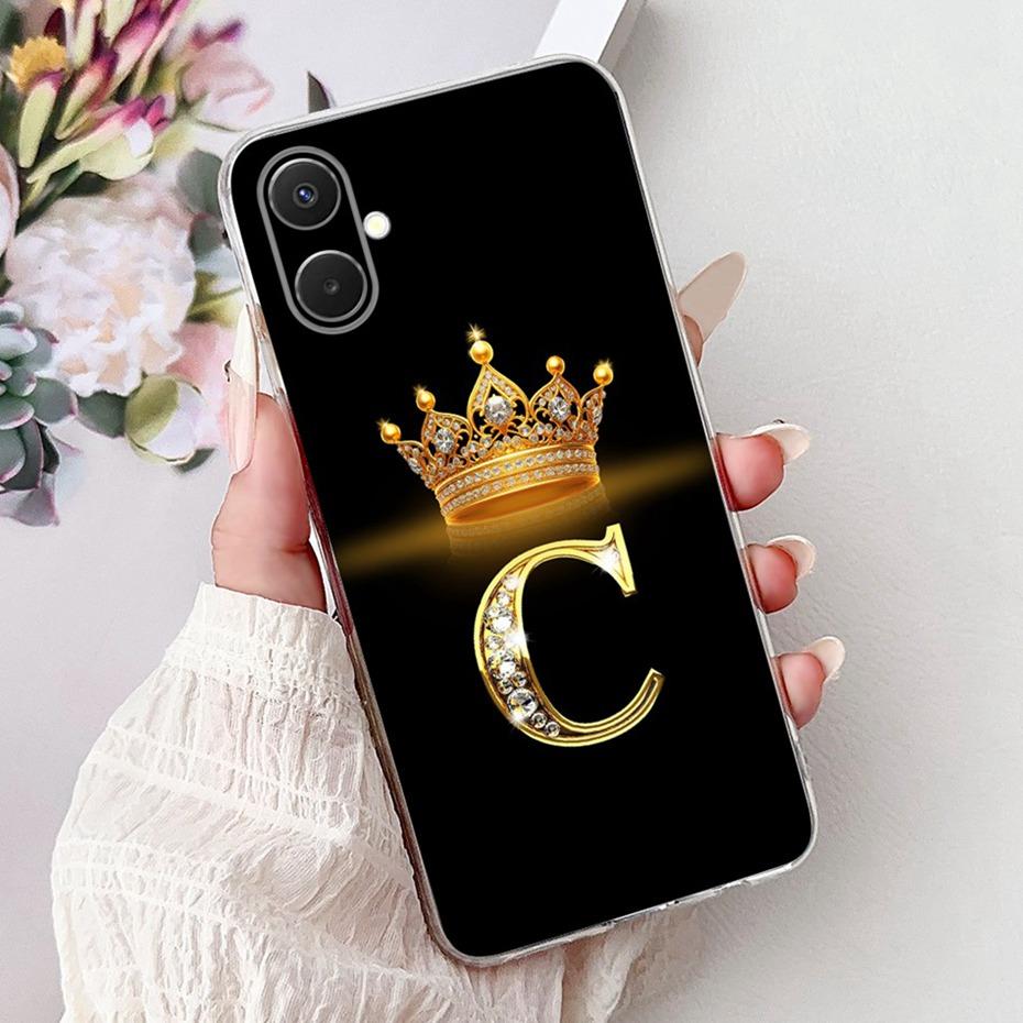 Fashion Letter Phone Case For Samsung Galaxy A07 Soft Silicone TPU Back Cover For Samsung A07 SM-A075F Cases Bumper