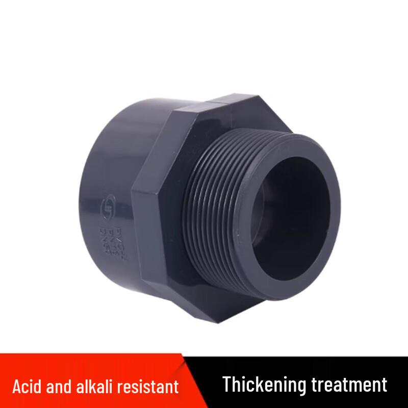 Sanyou UPVC External Thread Straight Connector