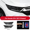 For Honda CR-V CRV 2017 2018   2 Pcs Car Headlight Protective Film Headlamp Transparent Black TPU Sticker Accessories