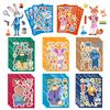 Disney Aesthetic Face Making Zootopia 2 Sheets Stickers DIY Kids Toys Kids Jigsaw Puzzles Party Decoration Reward Gifts