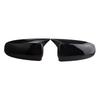 For BMW X5 E70 X6 E71 2008 2009 2010 2011-2013 ABS Car Rearview Side Mirror Cover Wing Cap Exterior Door Trim Adhesive Sticker