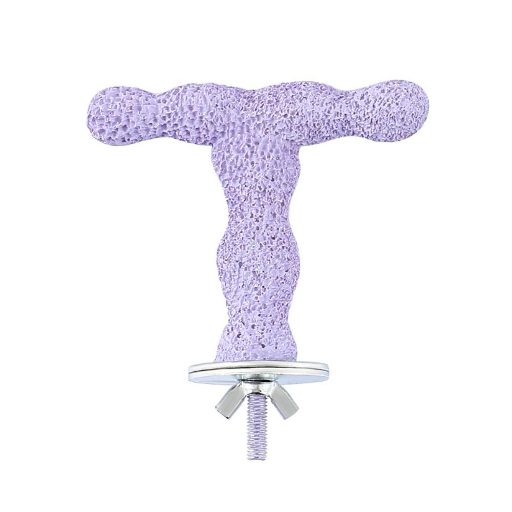 Non-slip Bird Standing Perches Stick Resin Bird Chew Rod Bird Grinding Claw Stick Budgie