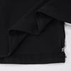 Women Black White Color Block Square Neck Bow Detail Puff Sleeve Slim Fit Casual Blouse