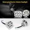 1x Universal Motorcycle LED Headlight - Far/Near Beam Spotlight for Motorcycle & Electric Car