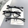 Korean Retro Glasses Frame Women Lovely Ins No Makeup Plain Glasses Men Eyewear Cute Decorative Computer Myopia Glasses