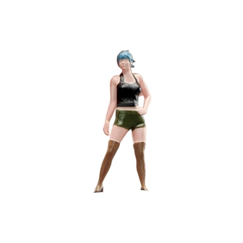 Detailed Miniature Resins Collectibles 1/64 Scale Handcrafted Figures Perfect For Model Train Layouts And Dioramas