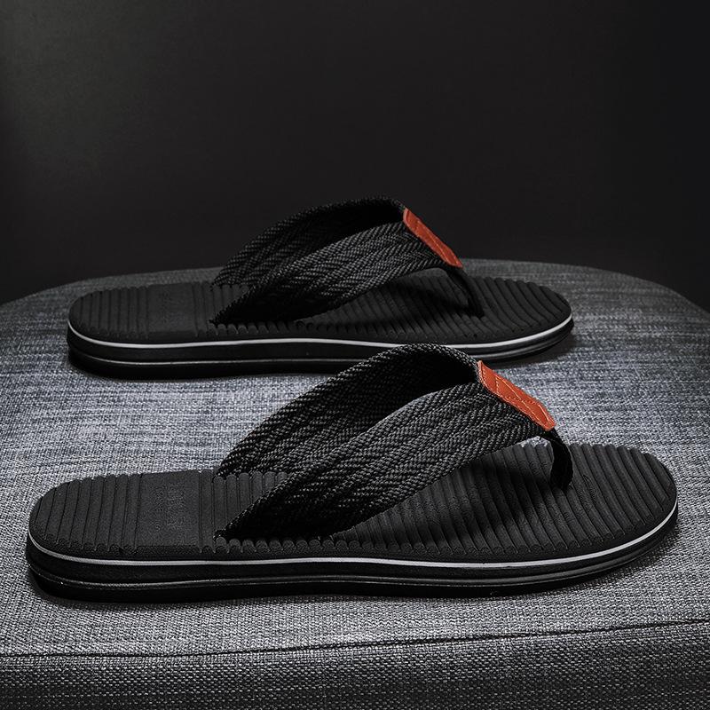 2024 New Manufacturer Flip-flops Men's Indoor and Outdoor Flip-flops Large Size Beach Flip-flops