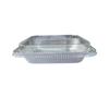 3226 High-Temperature Resistant Square Aluminum Foil Air Fryer Disposable Meal Box