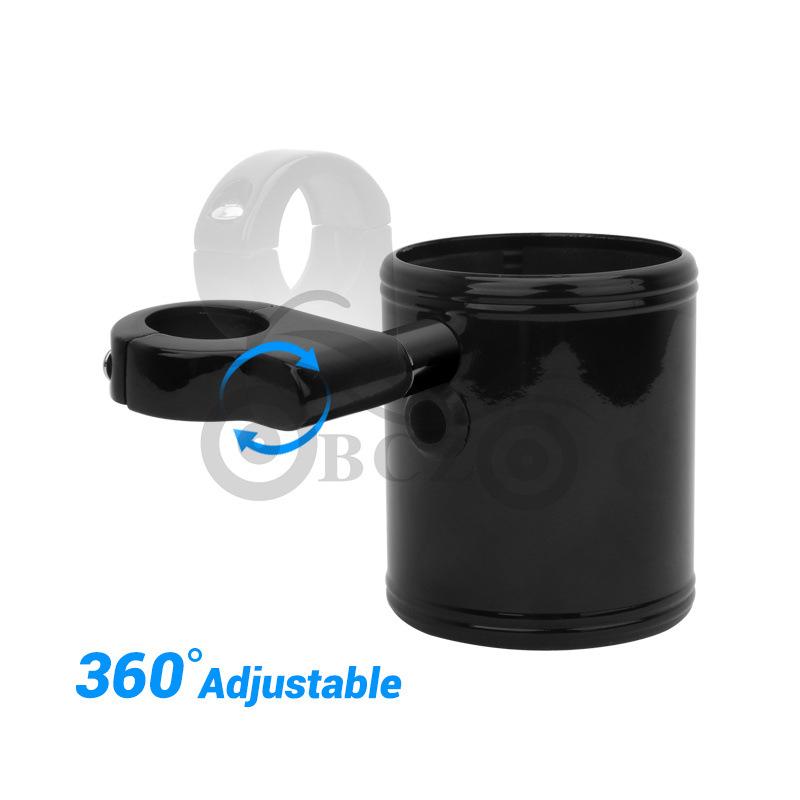 Universal Motorcycle Cup Holder Handlebar Adjustable Drink Bottle Aluminum For Harley Honda Yamaha Kawasaki Suzuki