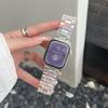 Laser Transparent Acrylic Strap for Apple Watch Band 42mm 46 41 38 45 44 49 40mm Women Bracelet for iWatch Series 10 9 8 7 6 5