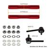 10mm x 210-260mm Anti Roll Sway Bar Adjustable Drop Links Front/Rear  for BMW for Honda for Mini for Land Rover  for Lexus