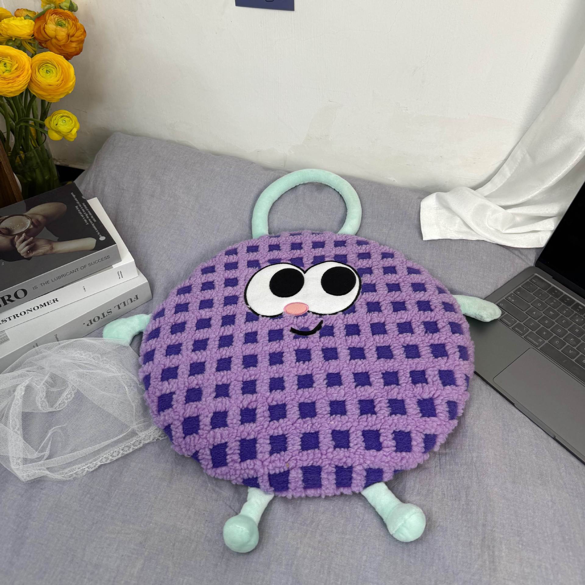 

Fashion Dopamine Round Memory Foam Seat Cushion Office Sedentary Butt Pad Student Chair Stool Mat Breathable Comfort Seat Pad 38x38cm