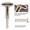 Metal Three Jaw Watch Back Case Opener Cover Remover Wristwatch Repairing Tool with Accessory