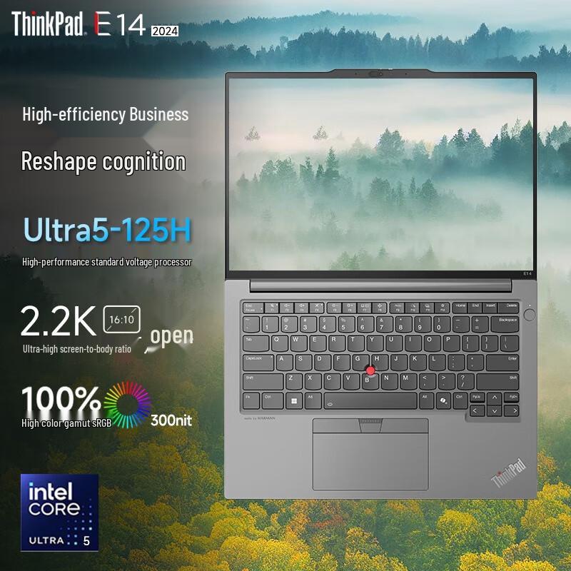 

Lenovo ThinkPad E14 Gen 5 14-inch Laptop (Core Ultra 5) (CN version)