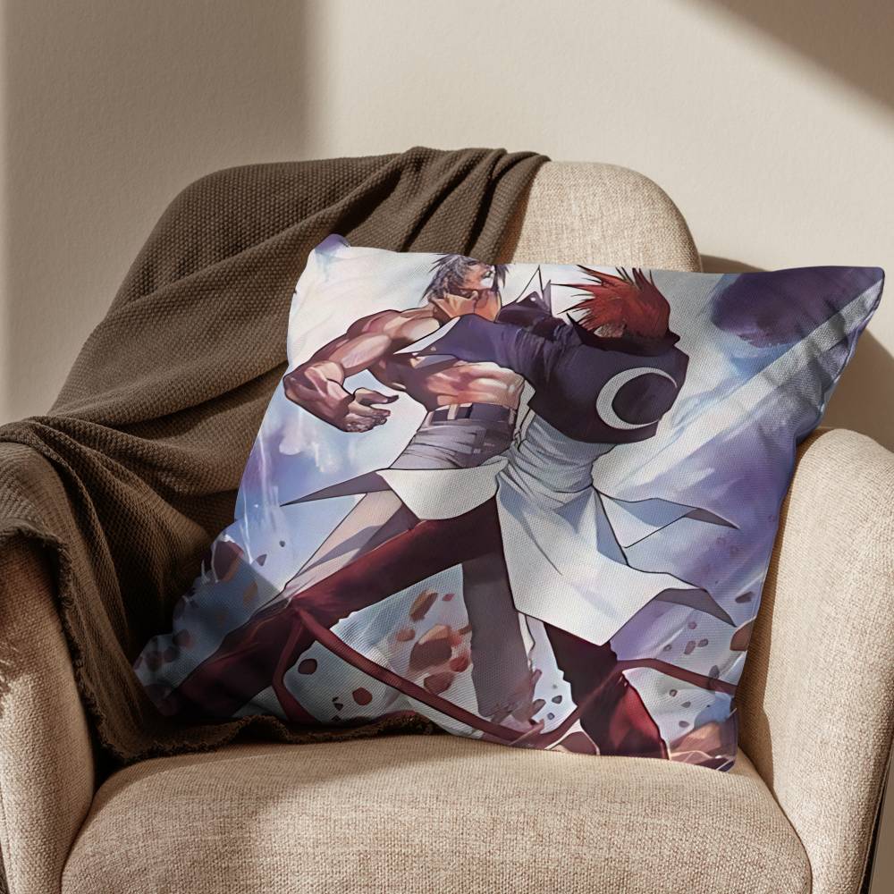 Mai Shiranui KOF Iori Yagami Cushion Cover Suitable For Sofa Car Bedroom Office Cushions Decorative Pillow Case
