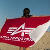 Alpha La Industries Cartoon Microfiber Printed Beach Towel Mountain Climbing Yoga Beach Swimming Running Absorbent Soft Towel