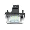 2PCS For Peugeot 206 207 307 308 407 5008 Partner Citroen C3 C4 C5 Xsara Picasso LED Number License Plate Lamp Light