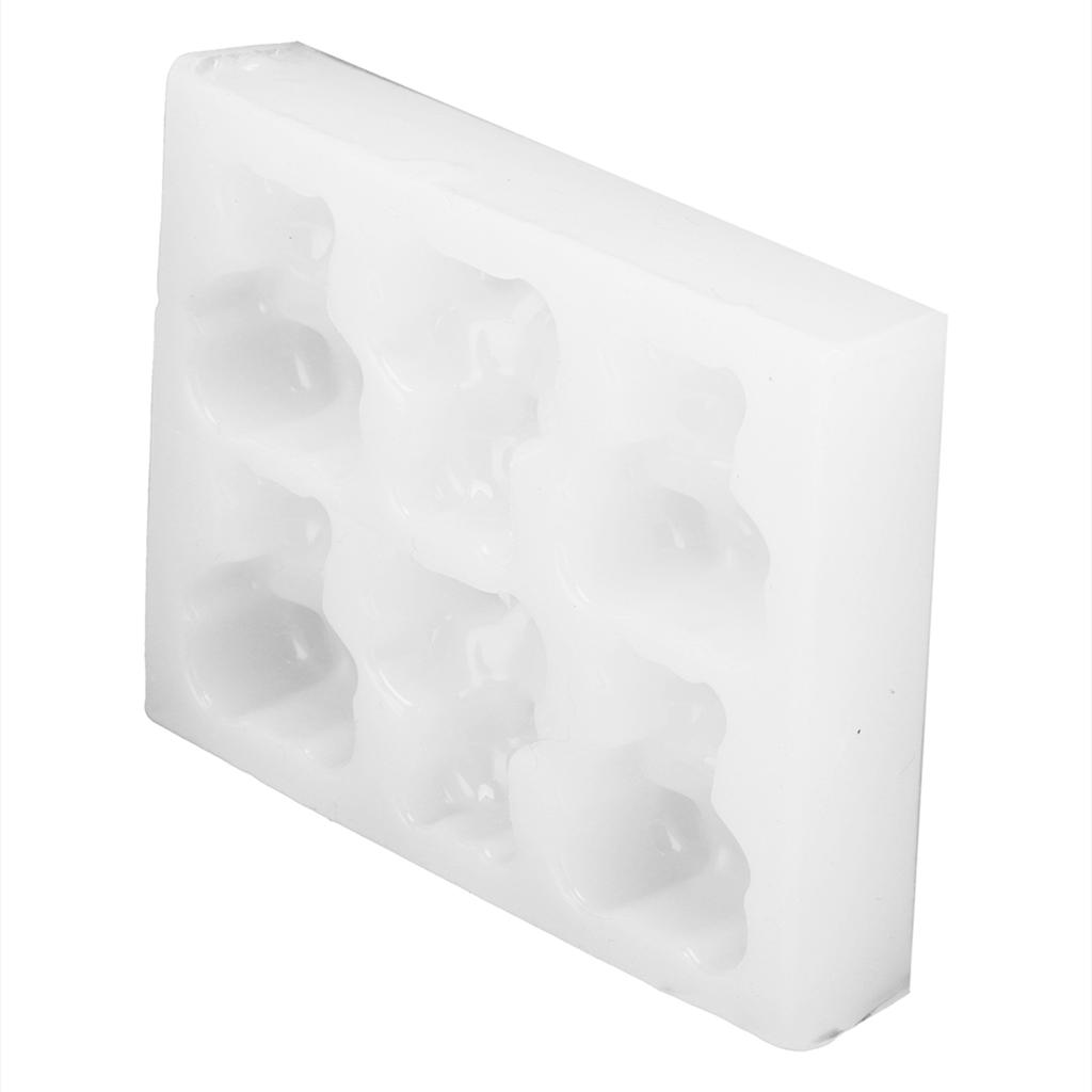 Silicone Mold Bear Shape HandMade Candy Cake Chocolate Soap Clay Mold for Home Kitchen