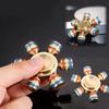 Metal Hand Spinner 6 Arm - Decompression Fidget Toy Edc Gadgets Anxiety Stress Relief For Adults Kids Antiestres Juguete