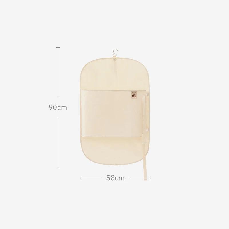 1pc Clothing Storage Board Dustproof Cover for down Jaet Fabric Wardrobe Storage Bag Household Dustproof Tools