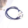 Rhinestone Pearl Elegant Large Hair Tie for Ponytails and Buns