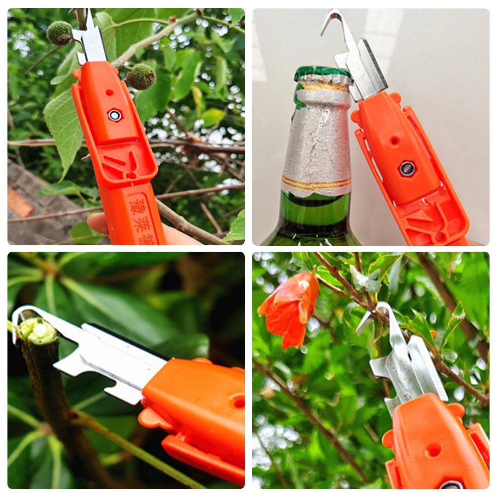 Traubenernte Multifunktional Kleine Fruchternte Trimmer Paprika Blumenzweig Schere Küchen-Häcksel-Gadgets Gartenzubehör