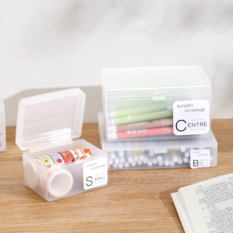 Idol Photo Card Storage Box Kpop Cards Organizier Photocards Collection Office Id Card Organizers Stationery Storage Cases