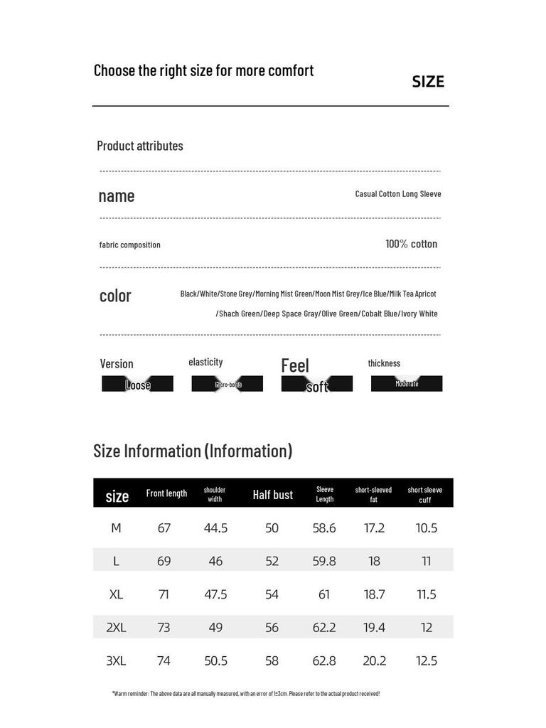 JEANSWEST LIFE Men's Pure Cotton Long Sleeve Round Neck T-Shirt