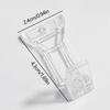 50Pcs Clear Badges Display Stand Holder Acrylic Badges Button Base Stand Selfs Adhesive Button Pins Display Stand Gift