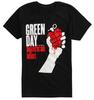 Green Day AMERICAN IDIOT 100% Cotton T-shirt Mens Tees Top NEW 100% Authentic & Official Bravado