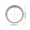 Stainless Steel Garden Soil Sifter Quick Release Sieve Heavy Duty Compost Sifter For Gravel Sawdust Cat Litter Debris Removal