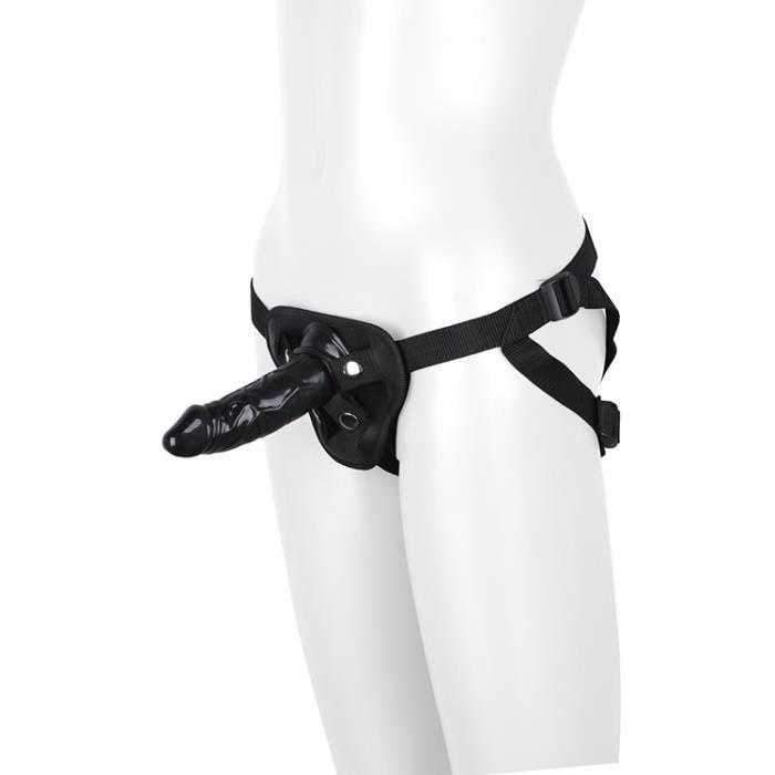 BLAZE HARNESS WITH DILDO black