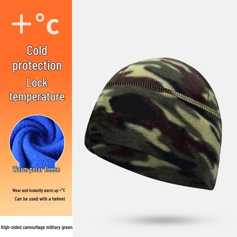 Thick Fleece Ear-Protective Winter Motorcycle Helmet Liner