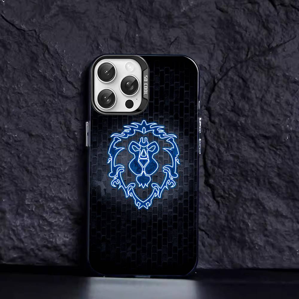 Game World Of Warcraft Phone Case For IPhone 17 16 15 14 13 12 11 Pro Max Plus Pro Colorful Shell