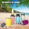 14OZ Thermos Cup Cold Storage Tank Opener Thickened Keep Cooling Bottle