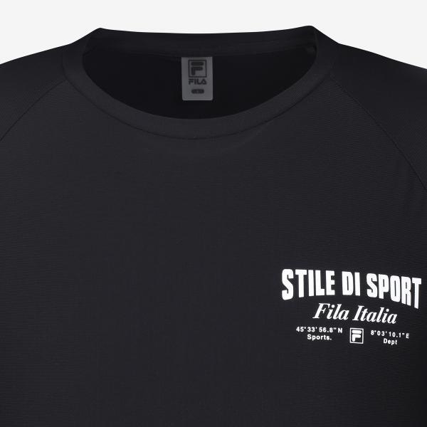 Fila Short Sleeve Rash Guard Fs2rsg2405m Blk