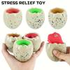 12, Dinosaur Cup Cling and Play Toy, Novelty Dinosaur Egg Gag, Squeeze Toy,Ideal Gift for Birthday/New Year/Thanksgiving/Christmas/Halloween/Kids' Day