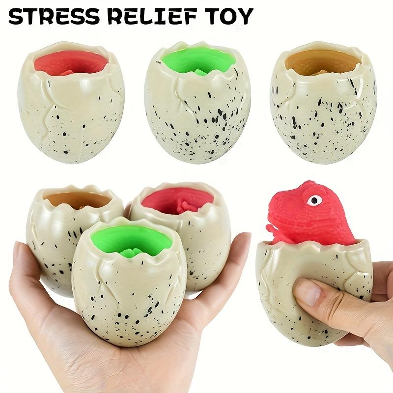 12, Dinosaur Cup Cling and Play Toy, Novelty Dinosaur Egg Gag, Squeeze Toy,Ideal Gift for Birthday/New Year/Thanksgiving/Christmas/Halloween/Kids' Day